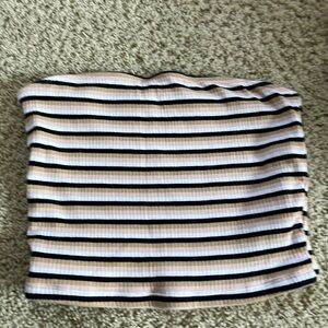 Hollister Striped Tube Top - M